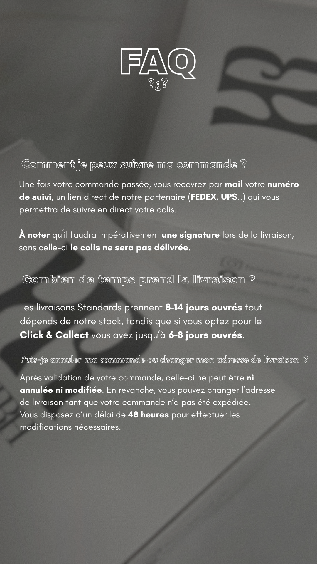 FAQ